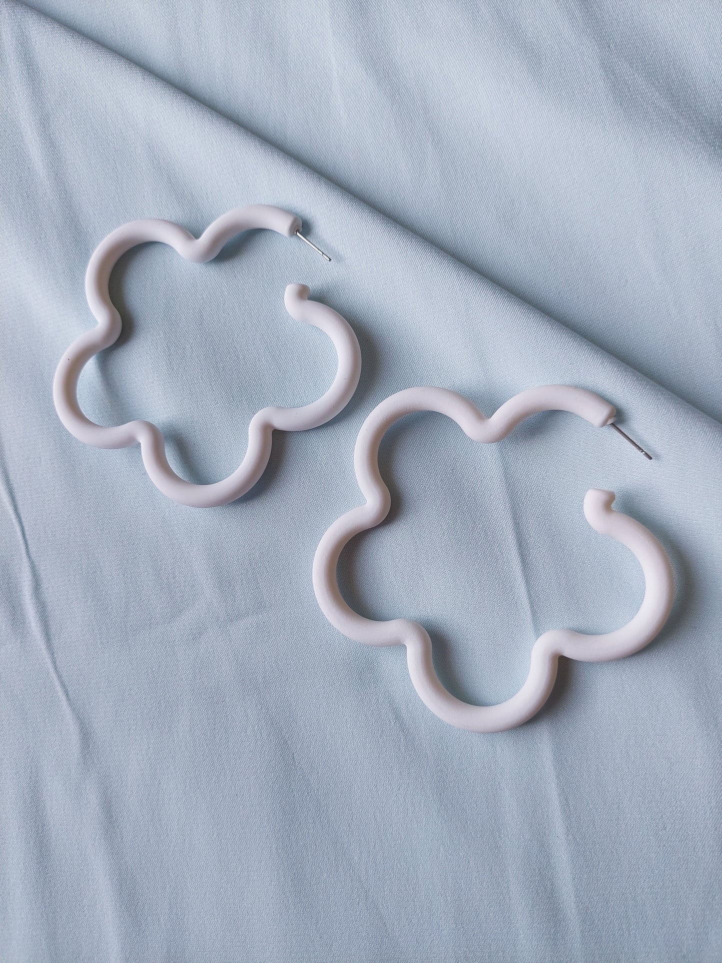 70s Flower Pop Hoops
