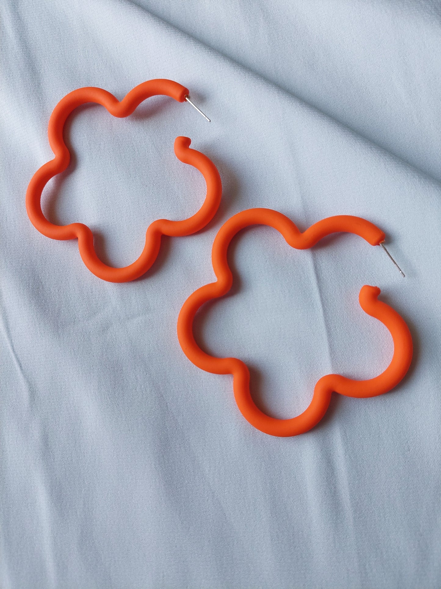 70s Flower Pop Hoops