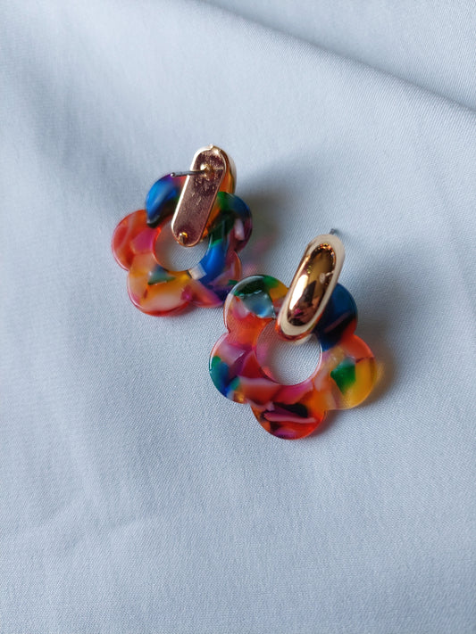 Vintage Flower Earrings