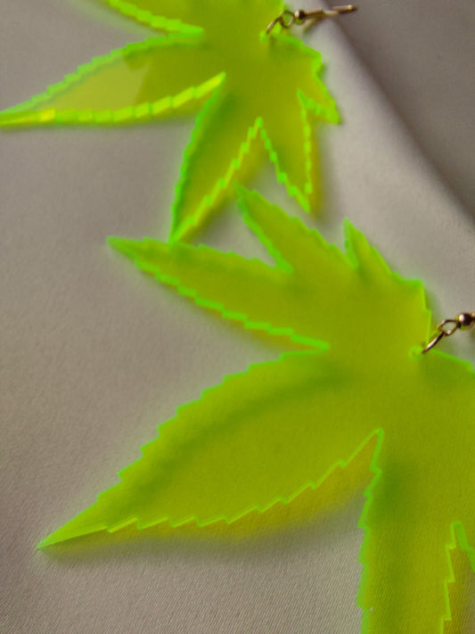 Mary Jane Fluoro Earrings