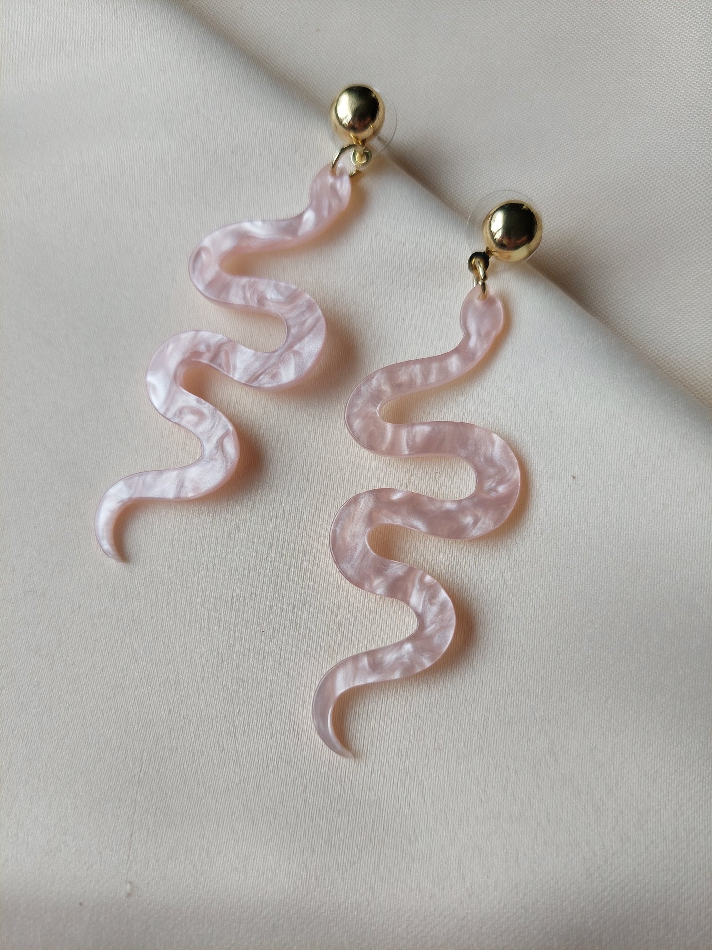 Snake Drop Earrings