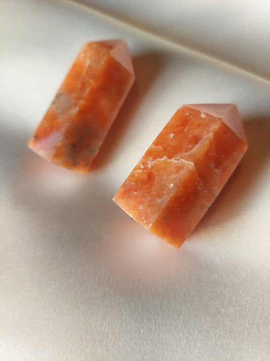 Orange Calcite Tower