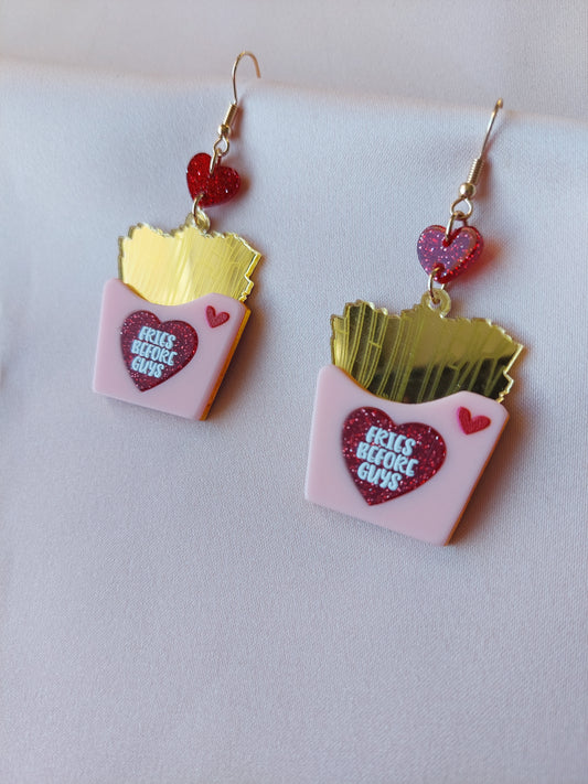 Fries Before Guys Earrings