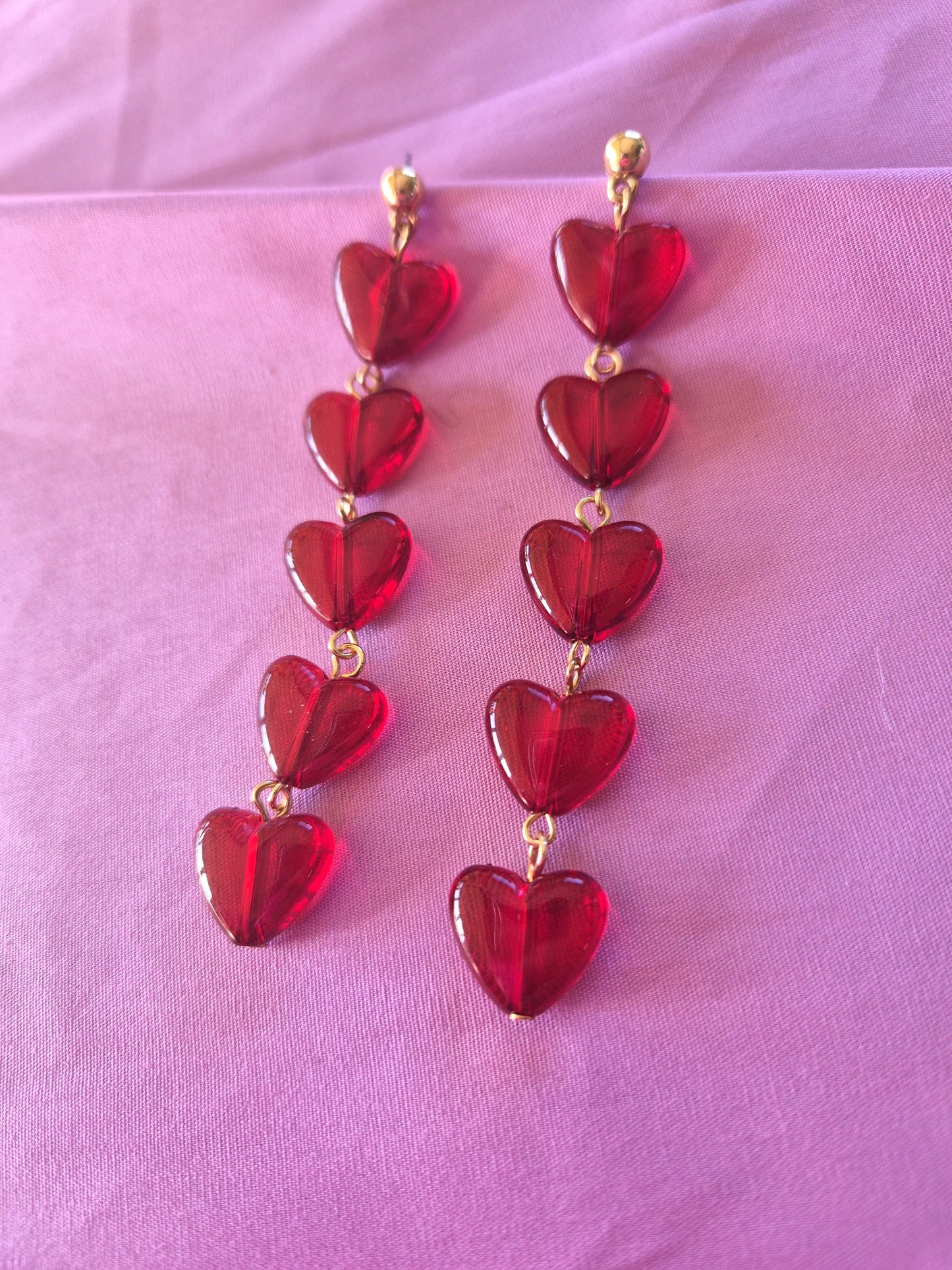 Supernova Heart Earrings
