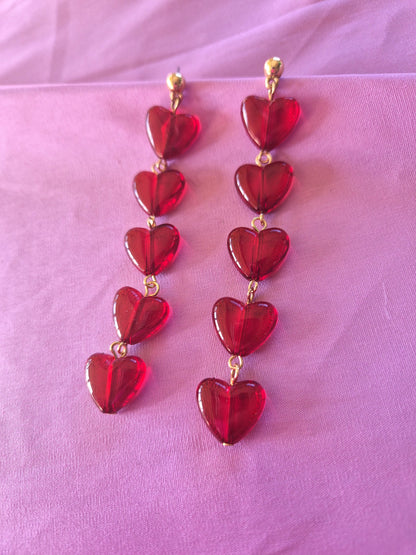 Supernova Heart Earrings