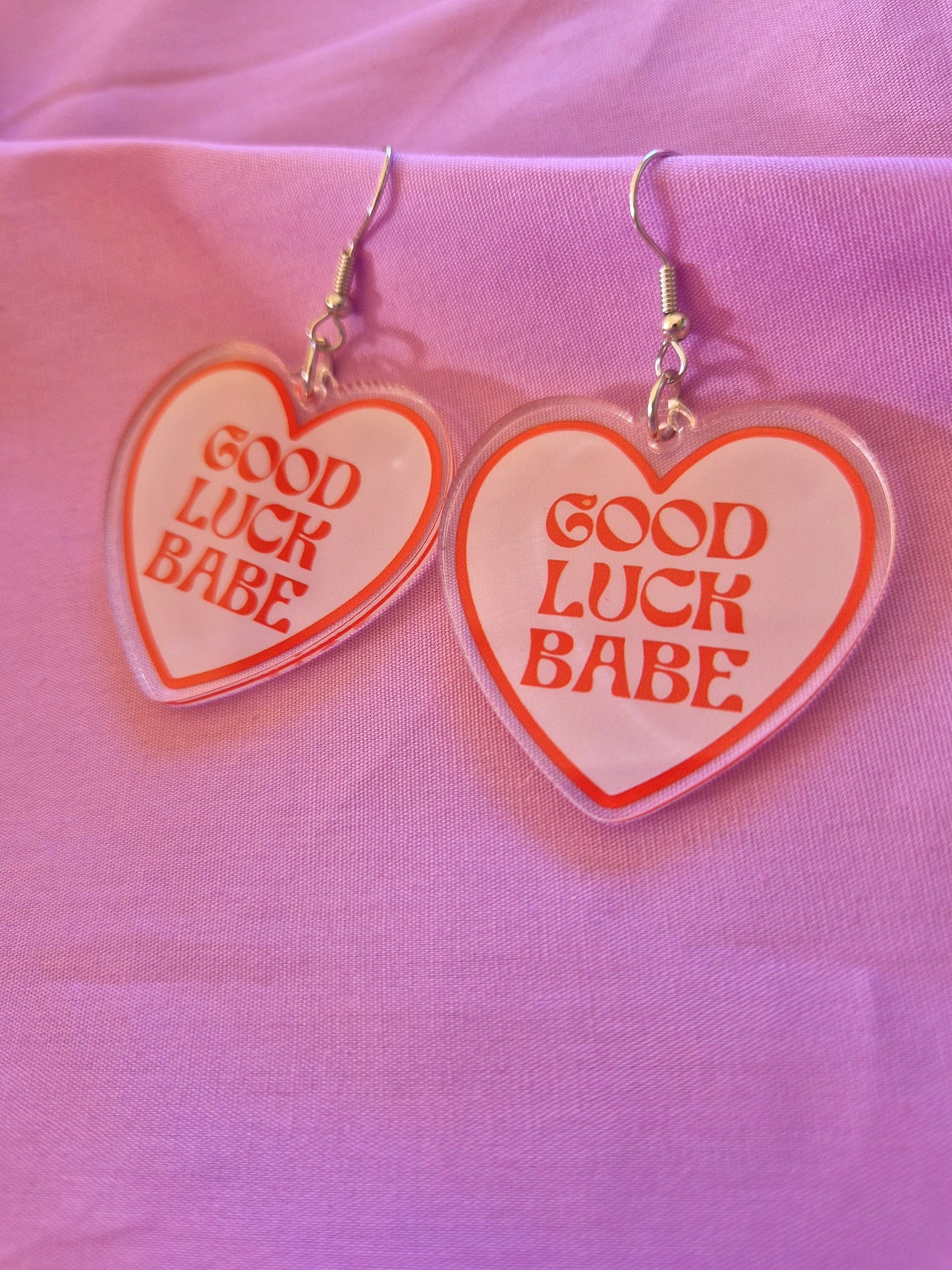 Good Luck Babe Earrings