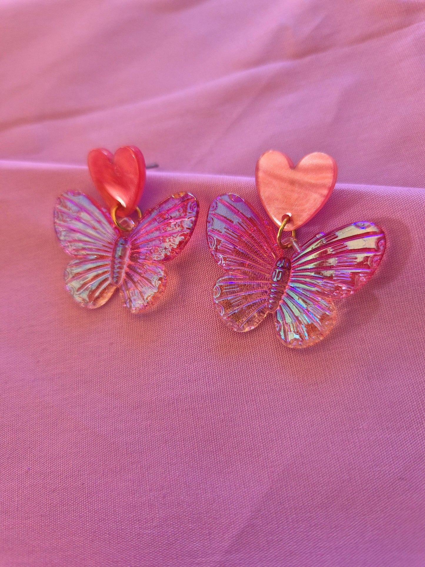 Kaleidoscope Butterfly Earrings