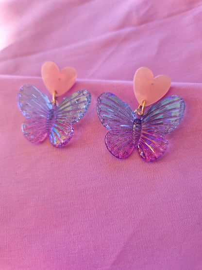 Kaleidoscope Butterfly Earrings