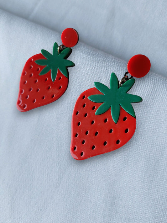 Strawberry Earrings