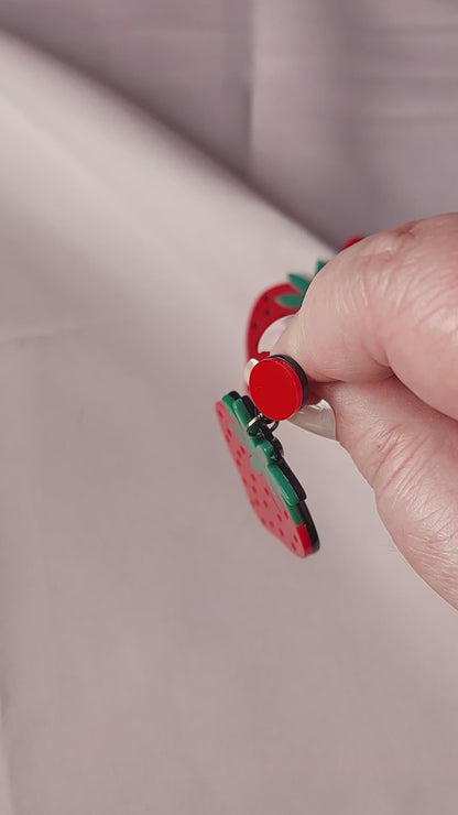 Strawberry Earrings