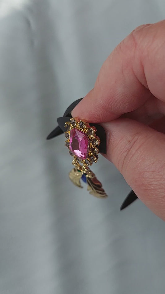 Scarab Glamour Earrings