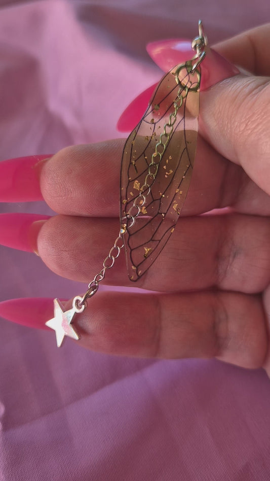 Moonlight Moth Earrings