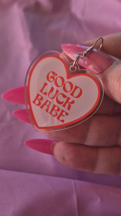 Good Luck Babe Earrings