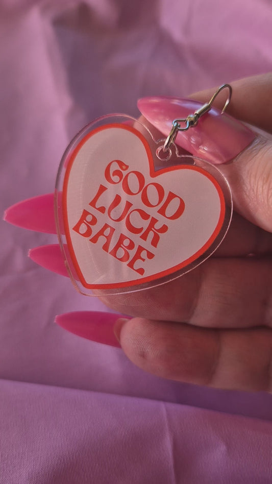 Good Luck Babe Earrings