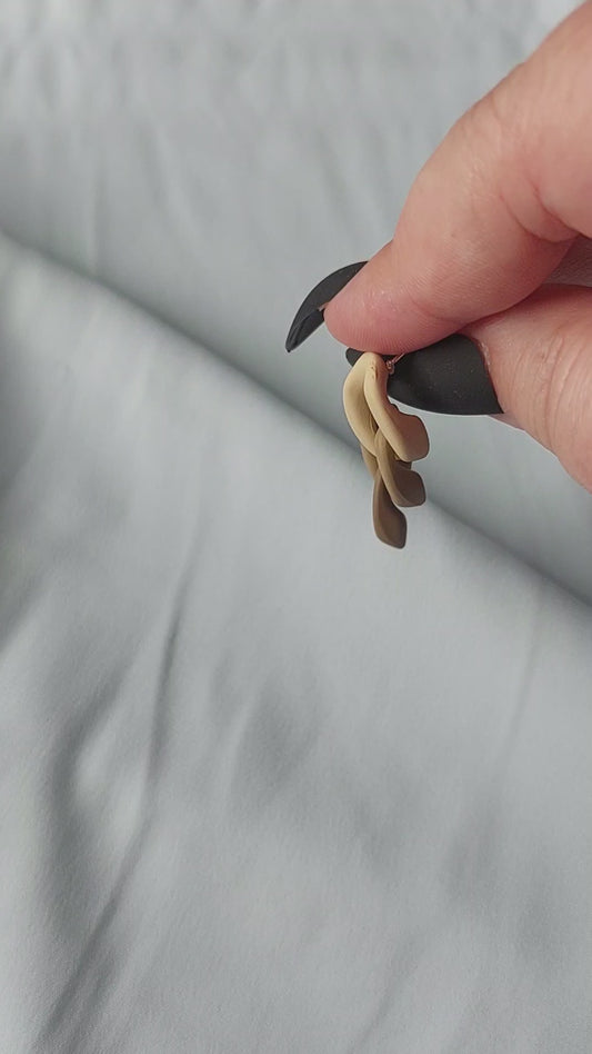 Latte Chain Earrings