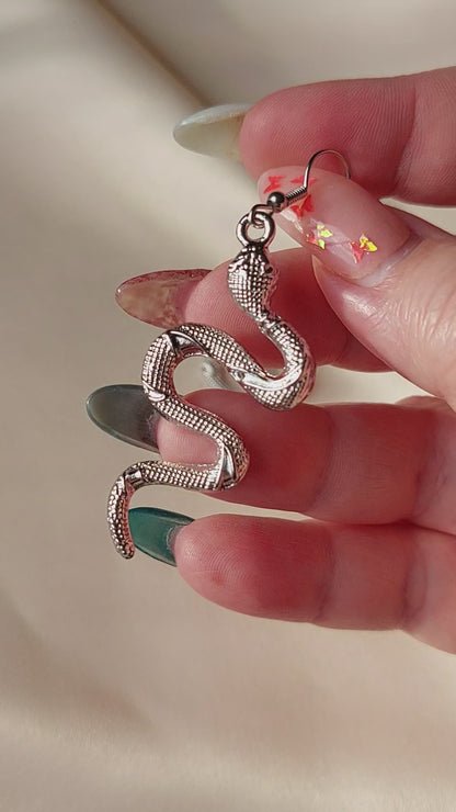 Snake Hook Earrings