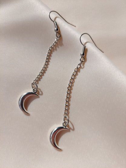 Moon Drop Earrings