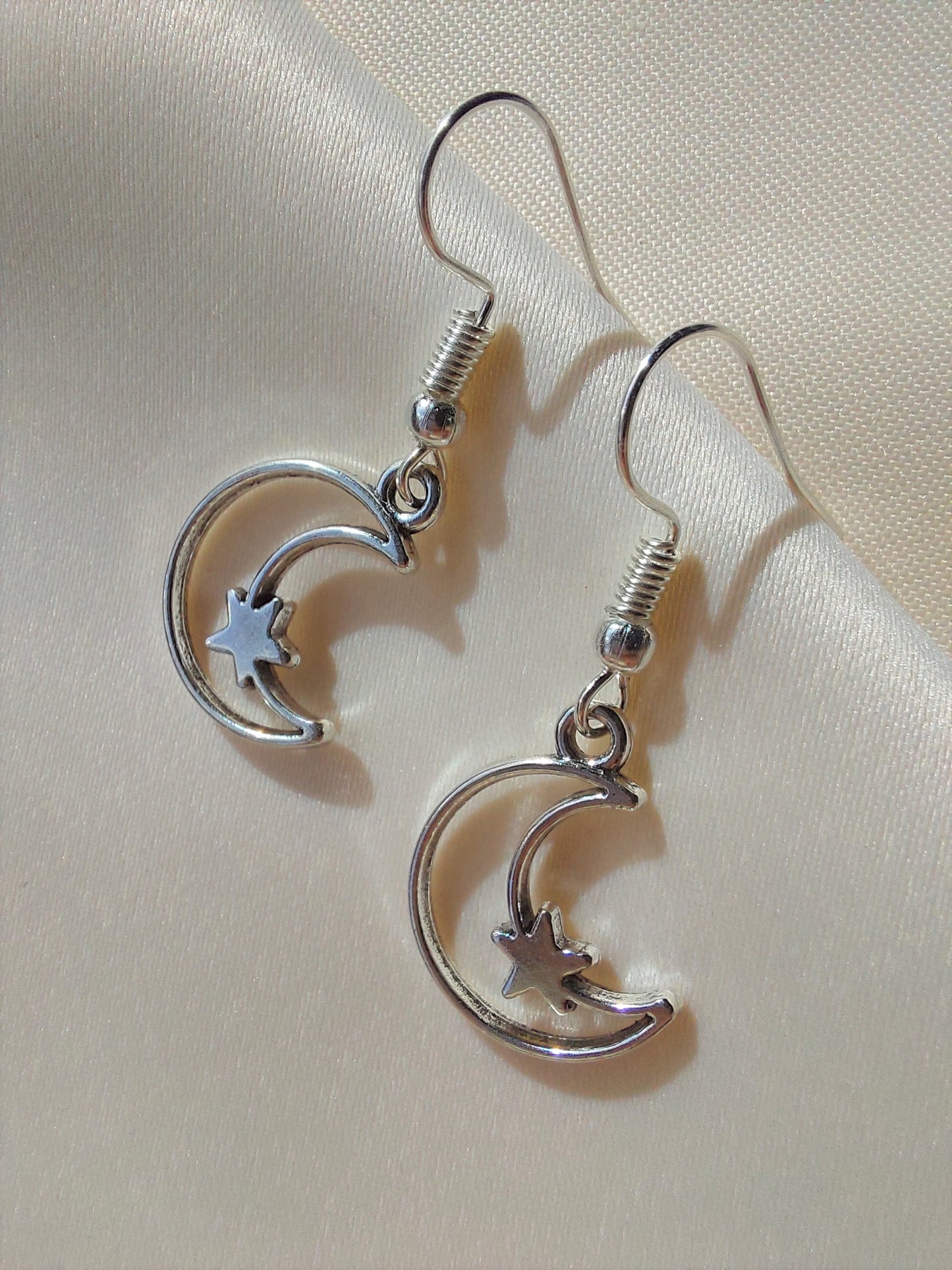 Moon & Star Earrings