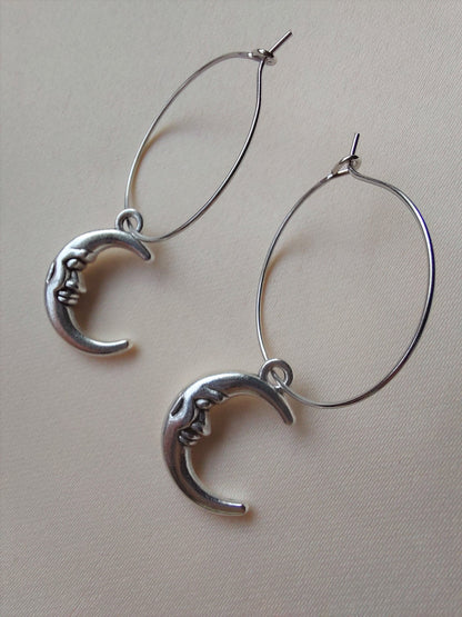 Moon Earrings