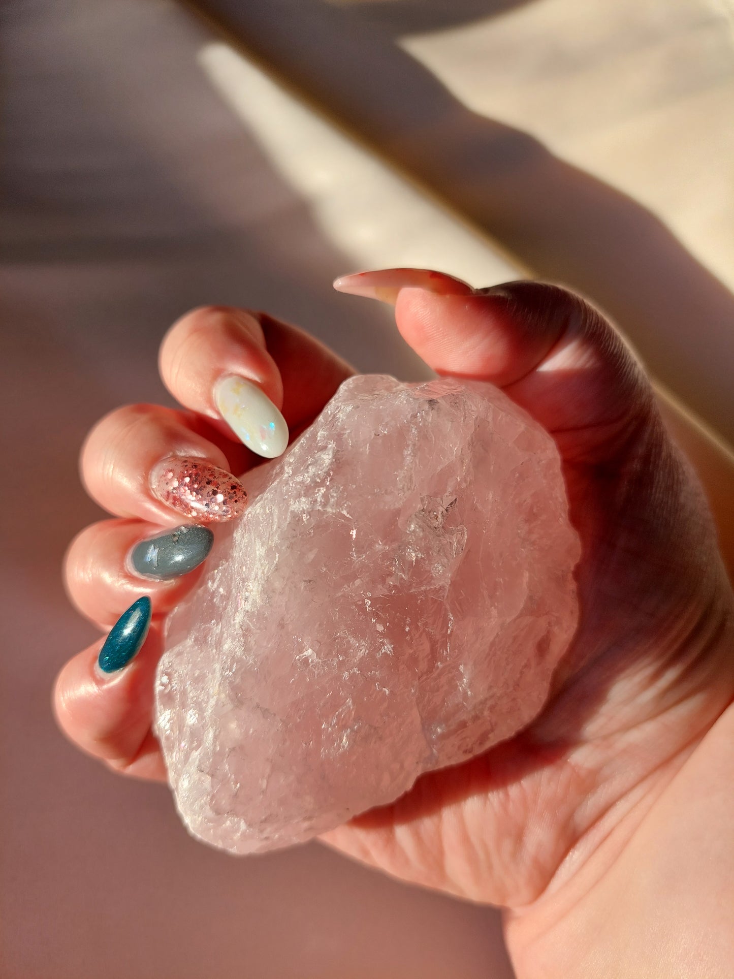 Rough Rose Quartz