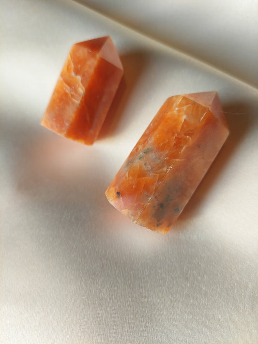 Orange Calcite Tower