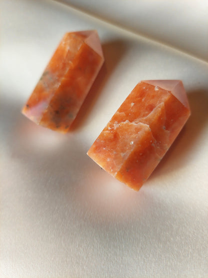 Orange Calcite Tower