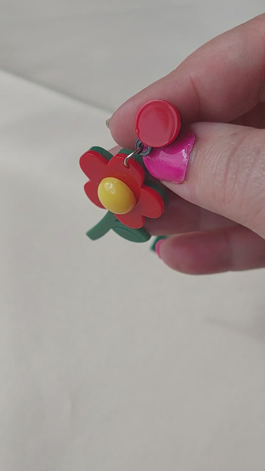 Aroha Flower Earrings