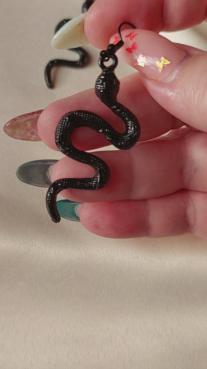 Snake Hook Earrings