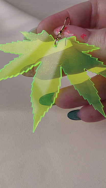 Mary Jane Fluoro Earrings